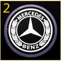 汽车水杯垫发光七彩内饰改装氛围灯车载防滑垫感应灯网红LED杯垫