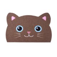 半圆地垫口进家用垫子卡通猫咪脚垫卫生间防滑垫吸水入户垫