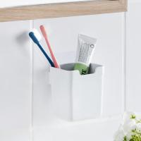 牙刷置物架壁挂式免打孔电动牙刷架卫生间牙具牙膏架梳子收纳筒
