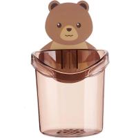 卫生间置物架免打孔浴室洗漱台吸壁挂式梳子牙膏牙刷带沥水收纳架