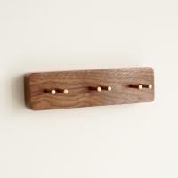 创意实木牙刷架卫生间吸壁式电动牙刷架子牙膏架免打孔剃须刀架