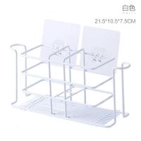 放牙膏牙刷的架子多功能 家用铁艺牙刷置物架卫生间漱口杯收纳架