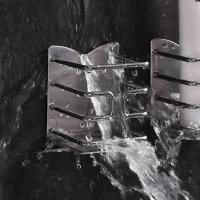 牙刷架置物架304不锈钢免打孔卫生间家用电动牙具牙膏架子壁挂式