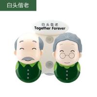 创意可爱双人三四口之家牙刷架卫生间免打孔吸盘式壁挂牙具置物架