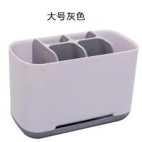 卫浴洗漱收纳架牙刷架牙具座分隔置物架牙刷收纳架可拆洗洗漱台架