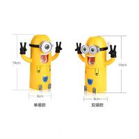 可爱小人自动挤牙膏器洗漱套装卡通家用牙刷架漱口杯抖音同款神