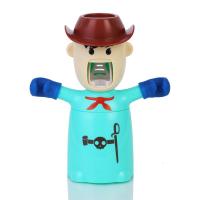 牙刷架套装壁挂创意自动挤牙膏器 刷牙杯置物架吸盘式卡通免打孔