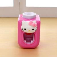 kitty机器猫卡通可爱挤牙膏器壁挂式粘贴免打孔懒人牙膏挤压器