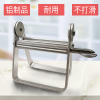 挤牙膏神器手动染膏挤膏器理发店金属美发挤色膏颜料架子铝合金