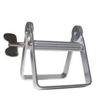 高档挤牙膏器金属挤压器挤膏器美发染发颜料染膏夹发廊染膏夹