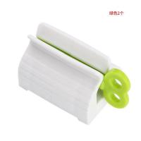 挤牙膏夹子白色纯色手动挤压器乳液家用网红面霜牙膏器按压式简约