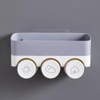 免打孔牙刷架壁挂洗漱口杯架套装刷牙杯挂墙式卫生间牙刷杯置物架