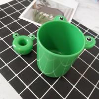 外贸原单卡通儿童恐龙刷牙杯立体创意水杯牙缸宝宝口杯洗漱杯套装