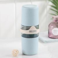 大号旅行牙具盒便携式小麦套装牙刷牙膏收纳盒户外出差旅游漱口杯