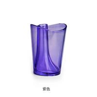 泰国Qualy洗漱杯创意简约塑料情侣漱口杯刷牙杯子牙缸牙刷架
