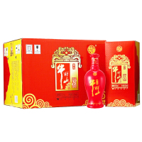 牛栏山百年二锅头白酒 百年红8 52度500ml 整箱6瓶装 婚庆送礼