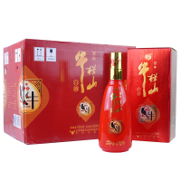 牛栏山百年二锅头白酒 金喜牛 42度500ml 整箱6瓶装