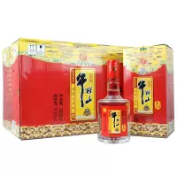 牛栏山百年二锅头白酒 浓香小牛 41.6度500ml 整箱6瓶装