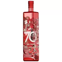 北京牛栏山百年二锅头70 53度500ml 1瓶装 清香型国产白酒送礼品袋