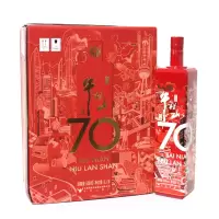 北京牛栏山百年二锅头白酒70 53度1L整箱6瓶清香型整箱白酒国产送礼