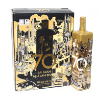 北京牛栏山百年二锅头白酒70 52度1L整箱6瓶国产整箱浓香型纯粮食白酒