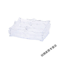 上新上新 梳妆台透明化妆品收纳盒 桌面塑料多格整理盒护肤品置物架新