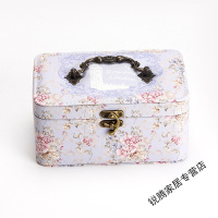 上新上新首饰收纳盒项链耳钉求婚简约珠宝饰品手饰耳环带锁收纳盒一件新