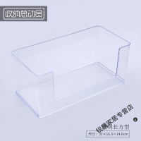 上新上新透明化妆品收纳盒 简约桌面家用宿舍女面膜浴室护肤品置物架新