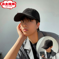 SHANCHAO帽子男潮牌夏天磨破复古日系软顶棒球帽遮阳帽韩版休闲百搭鸭舌帽