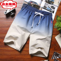 SHANCHAO工装短裤男士夏天潮流宽松中裤子潮牌ins夏季休闲运动沙滩五分裤休闲裤