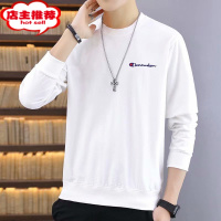 SHANCHAO奥特莱斯潮牌卫衣男男士宽松长袖T恤2023新款套头外套