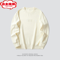 SHANCHAOSelfworth男装圆领卫衣男士23秋季新款立体压花长袖上衣宽松