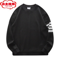 SHANCHAO男士长袖无帽卫衣男女运动衫炸街2023秋季ins新款情侣圆领上衣