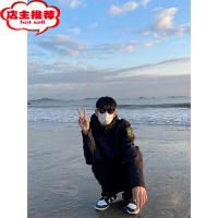 SHANCHAO工装外套男防风夹克潮牌宽松美式机能休闲情侣痞帅百搭