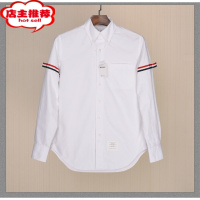 SHANCHAO潮牌衬衫杨洋明星同款白色衬衫轻奢帅气高级感衬衣气质男女情侣