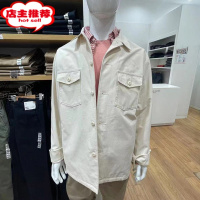 SHANCHAO试衣间出品男女装宽松时尚百搭衬衫式茄克工装外套E443322/455093