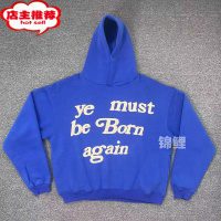 SHANCHAO侃爷重生高街连帽卫衣CPFM发泡宽松吴磊同款加绒美式男女同款