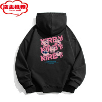 SHANCHAO[三折专区]潮牌连帽套头卫衣男女款宽松休闲印花上衣外套