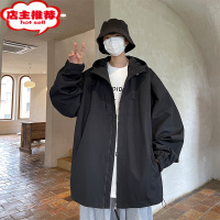 SHANCHAO美式户外男款外套高级感爬山骑行服青少年休闲夹克潮牌