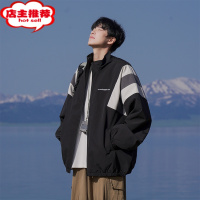 SHANCHAO日系复古cityboy飞行员夹克男秋季2023年新款美式潮牌外套