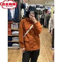 SHANCHAO新款男装女装登山服外套工装夹克户外露营春季新品防水透气宽