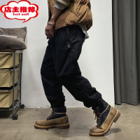 SHANCHAO徐太浪美式复古工装裤男潮牌ins日系哈伦束脚运动裤休闲长裤