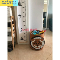 希杰狮王大狮子图案儿童玩具收纳筐可水洗毛毡小中号脏衣篮宝宝杂物收纳箱 大象 小号 收纳桶收纳架