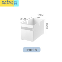 希杰狮王书本收纳盒学生放书籍书箱牛津树儿童绘本整理器桌面储物收纳筐 平面中号收纳架