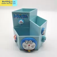 希杰狮王ins笔筒创意时尚可爱收纳盒小学生桌面化妆刷桶儿童多功能卡通学习用品文具北欧个性简约斜插式网红摆件笔桶 天收纳架