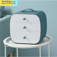 希杰狮王儿童头饰卡子收纳盒女孩公主宝宝梳妆整理可爱橡皮筋绳发夹首饰盒 绿色首饰盒收纳架