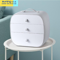 希杰狮王儿童头饰卡子收纳盒女孩公主宝宝梳妆整理可爱橡皮筋绳发夹首饰盒 灰色首饰盒收纳架