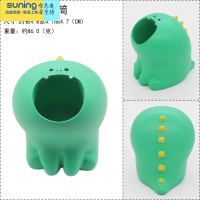 希杰狮王柴犬粉兔网红笔筒日式创意卡通可爱ins少女心收纳盒办公桌面摆件 浅绿色