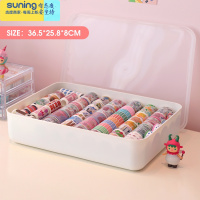 希杰狮王ins书桌收纳置物架学生桌面书架书本手账整理器儿童绘本收纳箱 [大号/矮款/带盖可手提](推荐收纳手账胶带收纳架