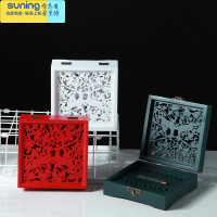 希杰狮王宝宝乳牙收纳盒女孩胎毛胎发收藏盒儿童掉牙换牙保存纪念盒 一‘鹿’有你-白妆乳牙盒收纳架